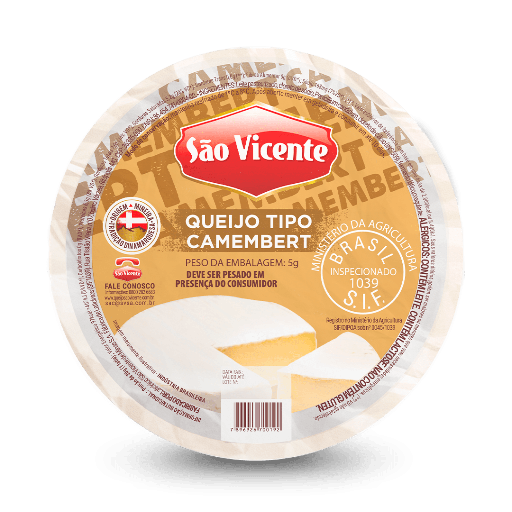 Queijo tipo Camembert