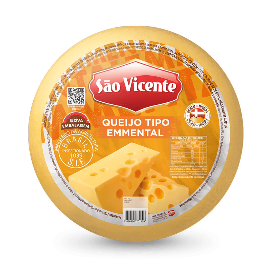 Queijo tipo Emmental