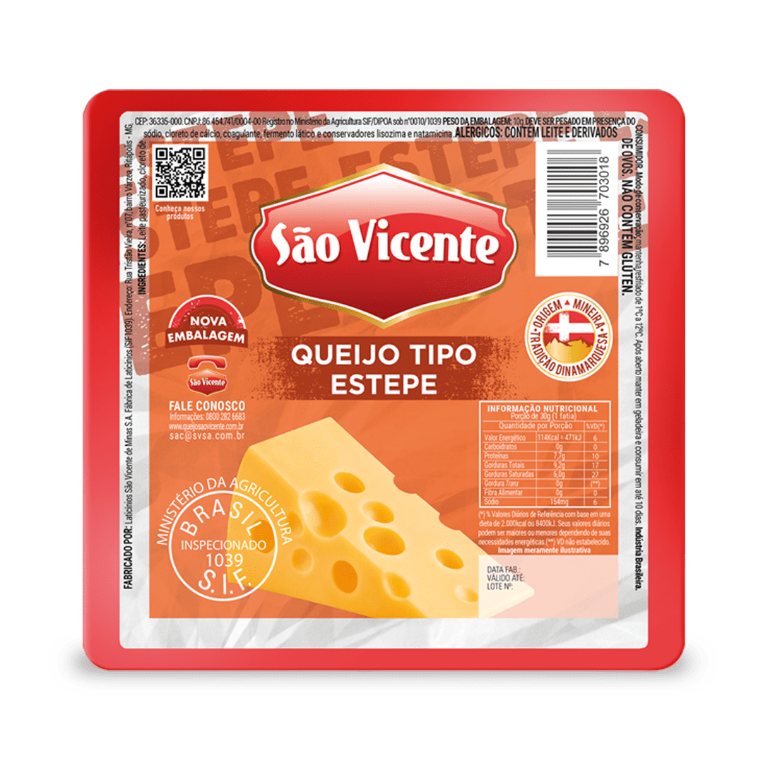 Queijo tipo Estepe